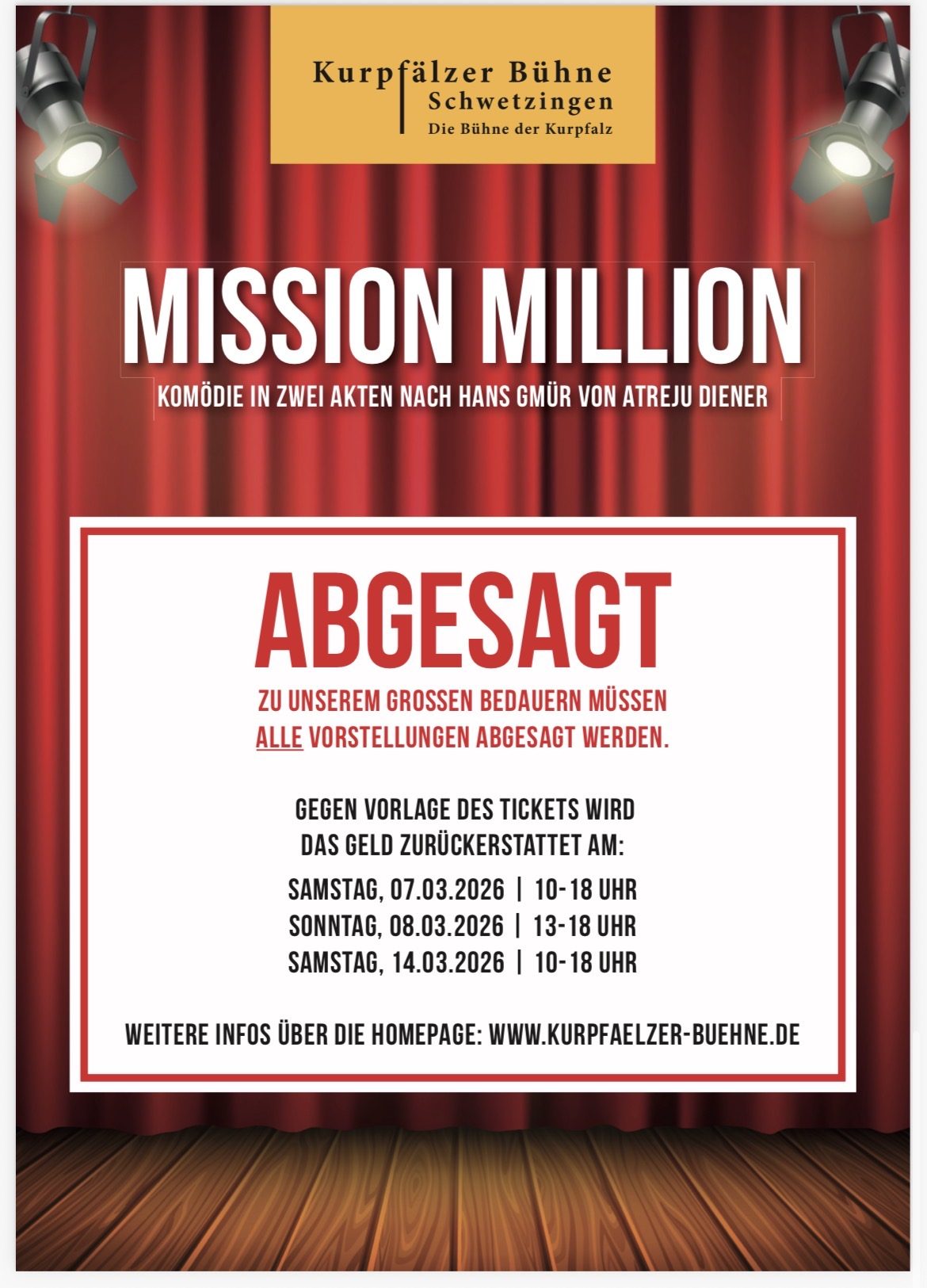 Bild: Kurpfälzer Bühne Schwetzingen